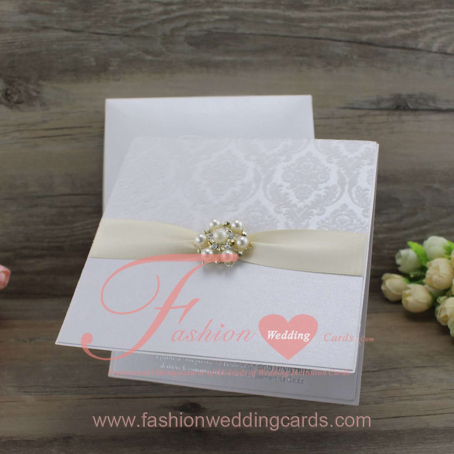 Custom Unique Flock Wedding Invitations in a Box